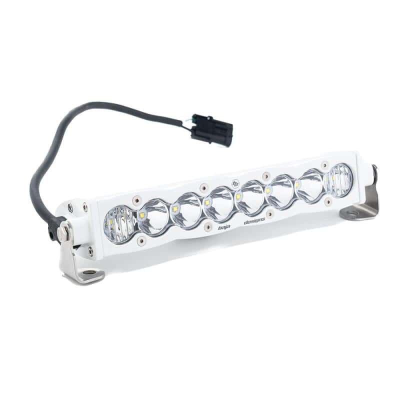 Baja Designs — Baja Designs Marine S8 Straight LED Light Bar 10in. - White - view 1