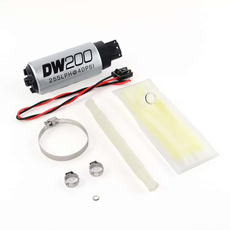 DeatschWerks — DeatschWerks 92-95 BMW E36 325i DW200 255 LPH In-Tank Fuel Pump w/ Install Kit - view 2