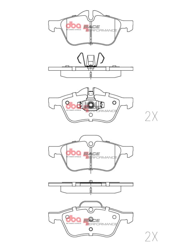 DBA — DBA 02-14 Mini Cooper RP Performance Front Brake Pads
Brake Rotor - view 2
