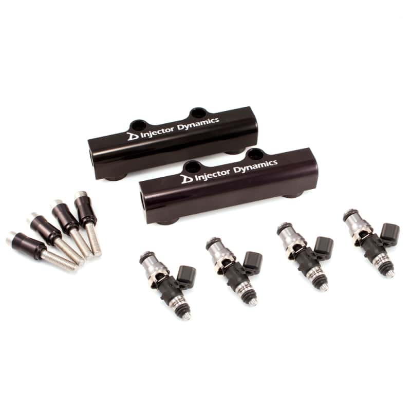 Injector Dynamics — Injector Dynamics 1050cc Inj 04-06 Subaru STI Turbo Top-Feed Conversion Kit Two 2x8 Lower O-Rings - view 1