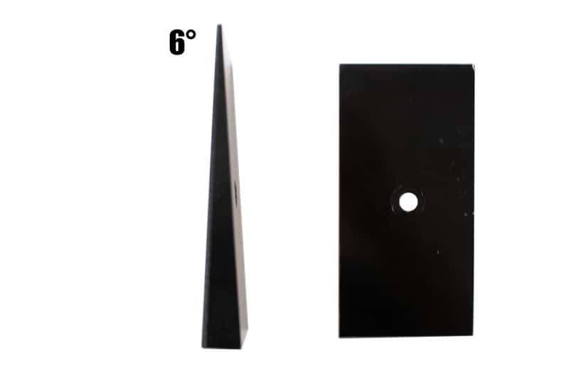 Fishbone Offroad — Fishbone Offroad Universal 6in Leaf Spring Shim - Black - view 1