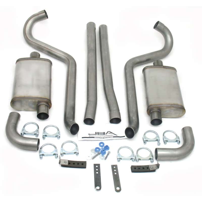 JBA — JBA 65-70 Ford Mustang 260-428 409SS Dual Turn Down Header Back Exhaust
Exhaust System - view 2