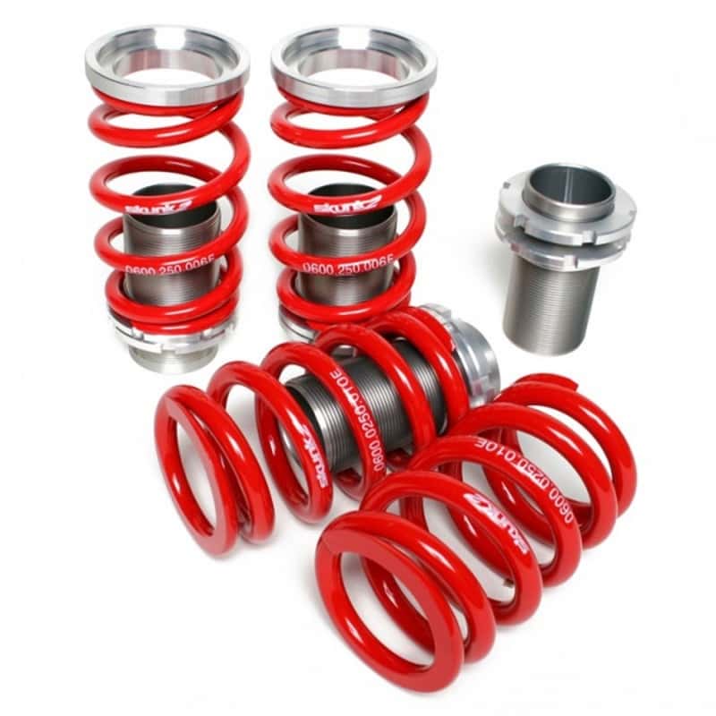 Skunk2 Racing — Skunk2 02-04 Honda Civic Si Hatchback Coilover Sleeve Kit (Set of 4)
ShockAbsrbrSlv - view 1