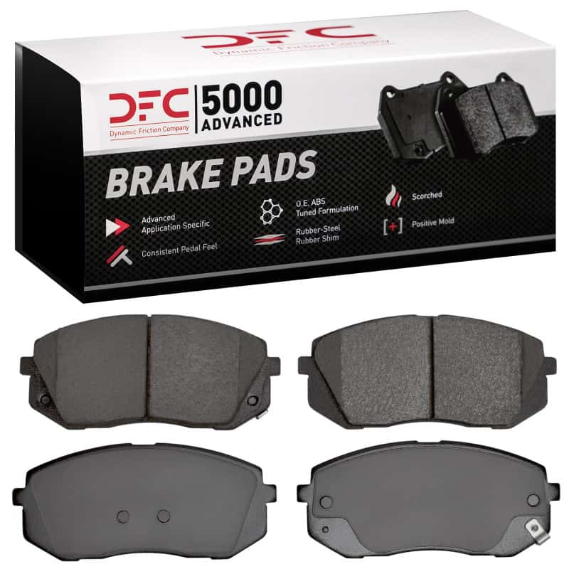 DFC — DFC 15-23 Hyundai Kona EV Front 5000 Advanced Ceramic Brake Pads
DFC Brake Pad Set - view 1