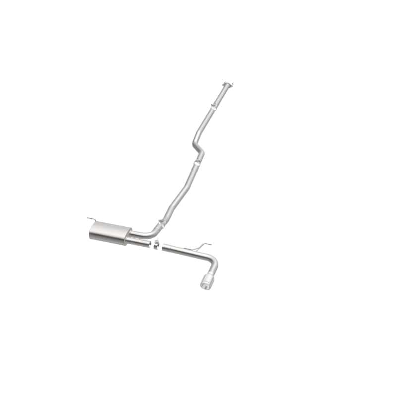 Magnaflow — MagnaFlow Cat Back, SS, 2.5in, Street, Single Straight Pass. Polished 4in Tip, 2015 Ford Fusion 2.5L
Cat-Back - view 23