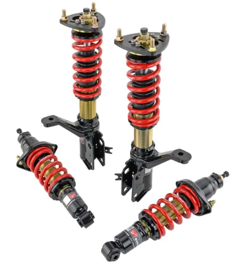 Skunk2 Racing — Skunk2 01-05 Honda Civic / 01-05 Acura Integra Pro-ST Coilovers (Front 10 kg/mm - Rear 10 kg/mm)
CoilOverShockAbsrSet - view 2