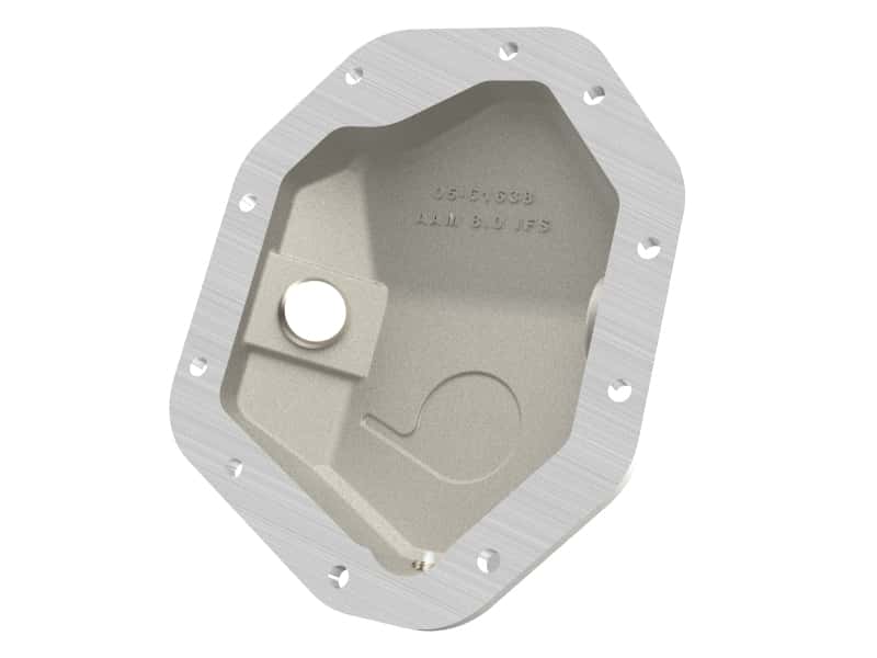 aFe — aFe 19-25 GM Trucks Front Diff Cover - Raw w/ Machined Fins
Differential Cover - view 3