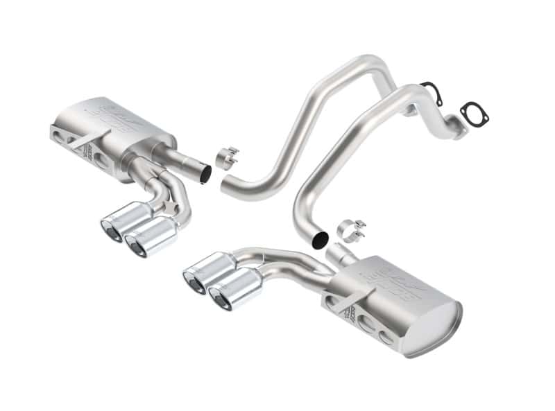 Borla — Borla 97-04 Chevrolet Corvette 5.7L 8cyl ATAK SS Catback Exhaust
Cat-Back System
ExhstSysKt - view 1