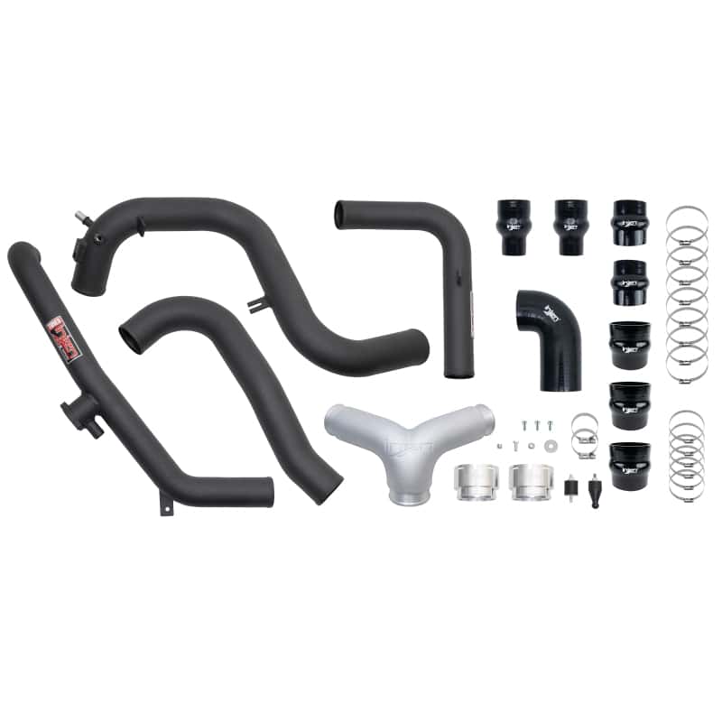 Injen — Injen 21-23 Ford Bronco 2.7L V6 (TT) EcoBoost SES Intercooler Pipes - Wrinkle Black
Intercooler Pipe - view 3