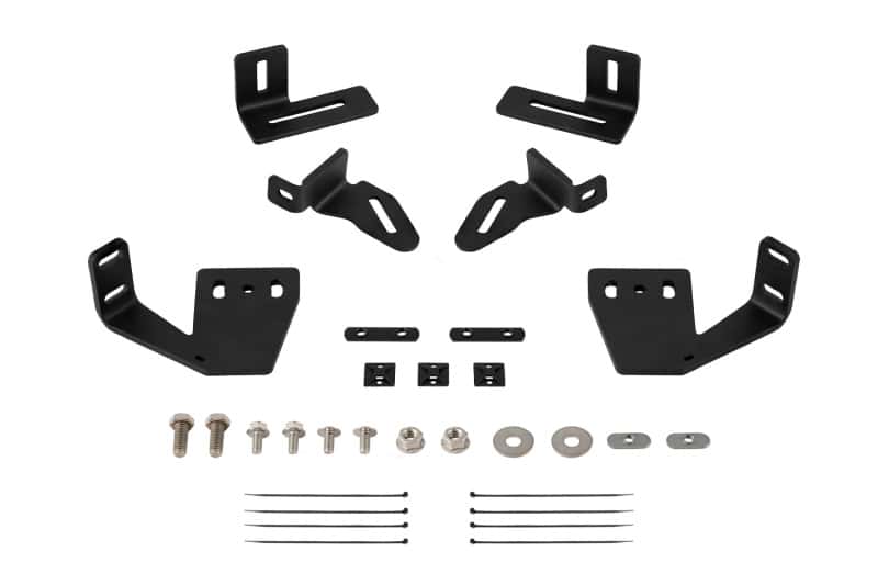Diode Dynamics — Diode Dynamics Prinsu/Sherpa Roof Racks SS5 7-Pod CrossLink Mounting Bracket Kit Roof Racks - view 1