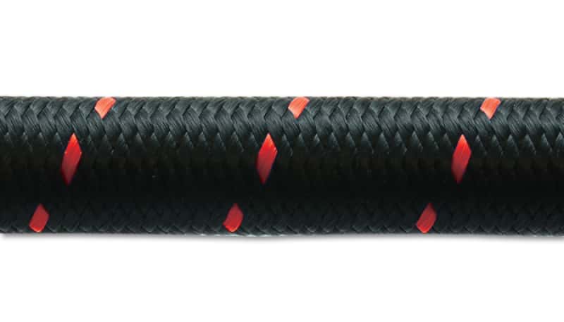 Vibrant — Vibrant -8 AN Two-Tone Black/Red Nylon Braided Flex Hose (2 foot roll)
-8ANNylonHo2FtBlkRed
8ANRedNylBrdHose2Ft
Hose - view 3