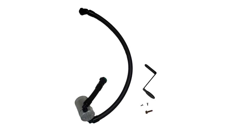 J&L — J&L 24+ Ford Mustang 5.0L (w/ Whipple Supercharger) Oil Separator - 3.0 CCV Side Clear Anodized
Oil Separator - view 1