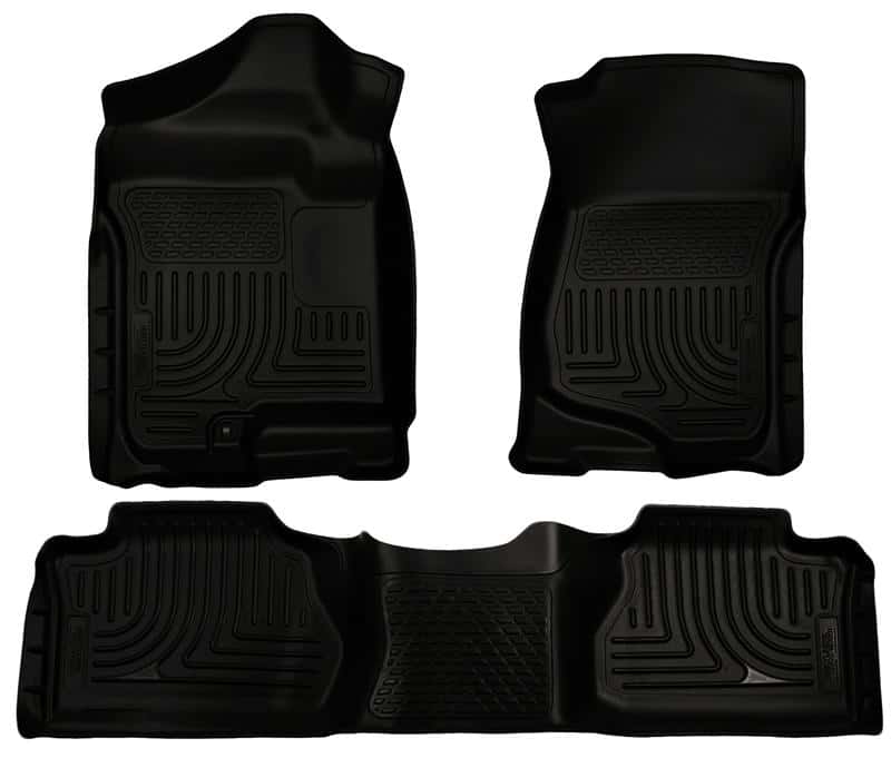 Husky Liners — Husky Liners 07-13 GM Escalade ESV/Avalanche/Suburban WeatherBeater Black Front/2nd Row Floor Liners
Floor Liners - view 2