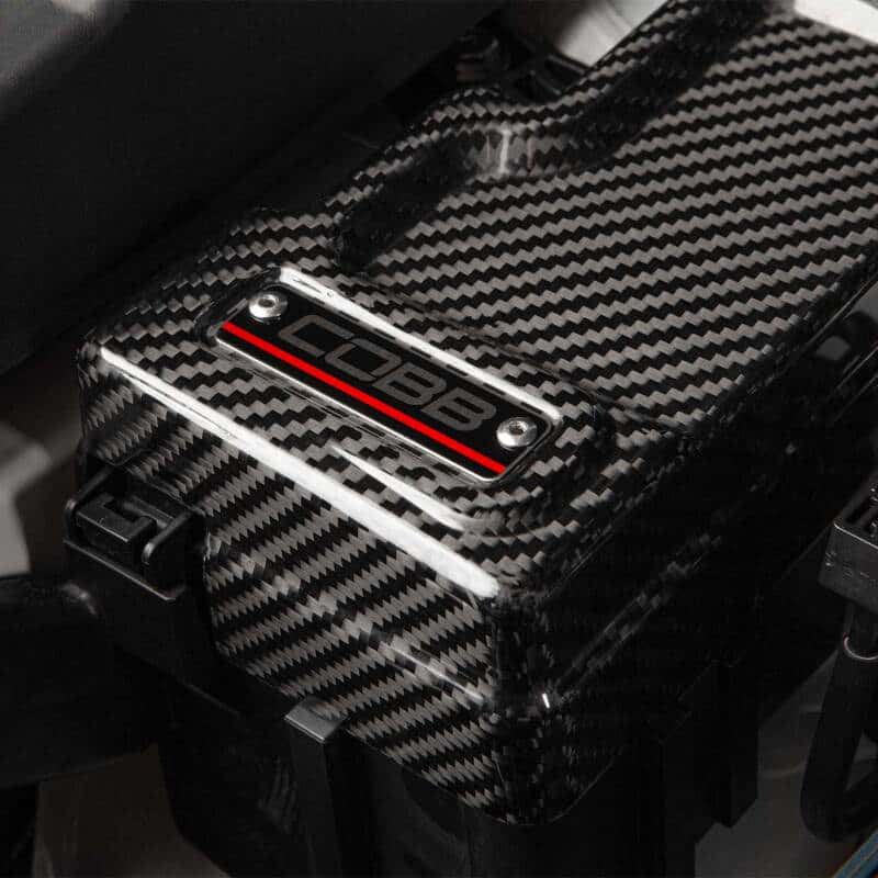 COBB — Cobb 22-24 Subaru WRX Redline Carbon Fiber Fuse Cover (Passenger Side) - view 9