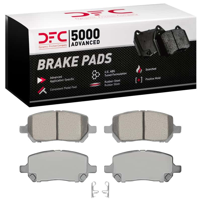 DFC — DFC 03-10 Chevrolet Cobalt Front 5000 Advanced Ceramic Brake Pads
DFC Brake Pad Set - view 1