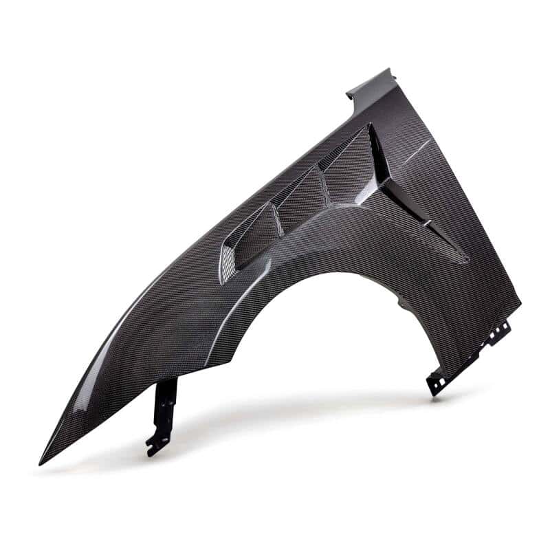 Anderson Composites — Anderson Composites 2024 Ford Mustang Type-GTD Carbon Fiber Fenders - view 2