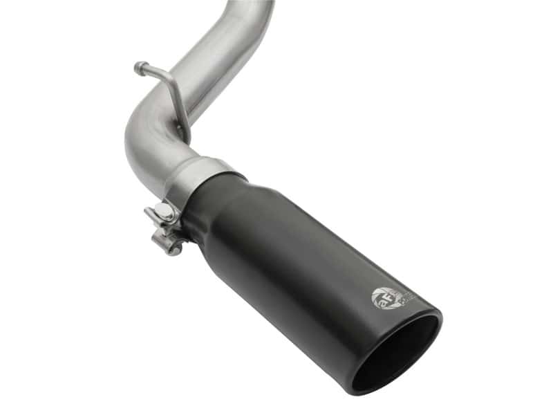 aFe — aFe MACHForce XP Cat Back SS Exhausts Black Tips 05-12 Toyota Tacoma L4-2.7L
Cat-Back Exhaust - view 4