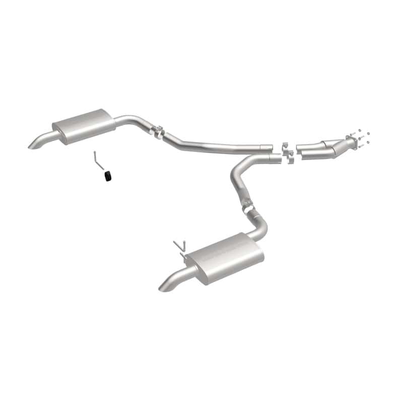 Magnaflow — MagnaFlow 75-79 Chevy Corvette V8 5.7L Dual Split Rear Exit Stainless Cat-Back Perf Exhaust
Cat-Back - view 5
