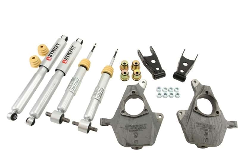 Belltech — Belltech LOWERING KIT 2014 Silverado/Sierra All Cabs 2WD 2in Front/2in or 3in Rear w/ Street Shocks
LOWERING KIT - view 1