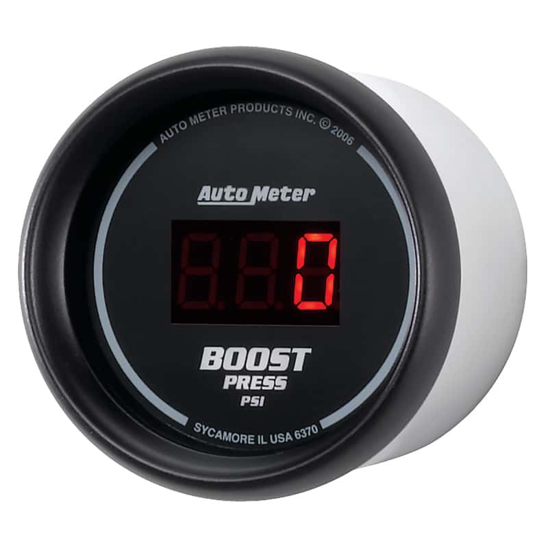 AutoMeter — Autometer SportComp 52mm Digital 0-60 PSI Boost Gauge
2-1/16" BOOST, 0-60 - view 3