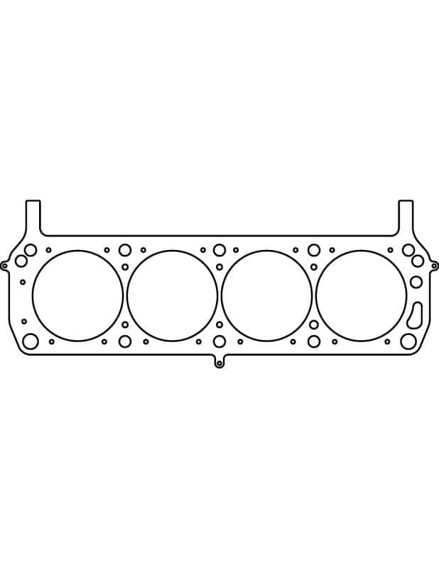 Cometic Gasket — Cometic Ford 302/351 106.17mm Round Bore .051in MLS-5 Head Gasket
Cylinder Head Gasket - view 1