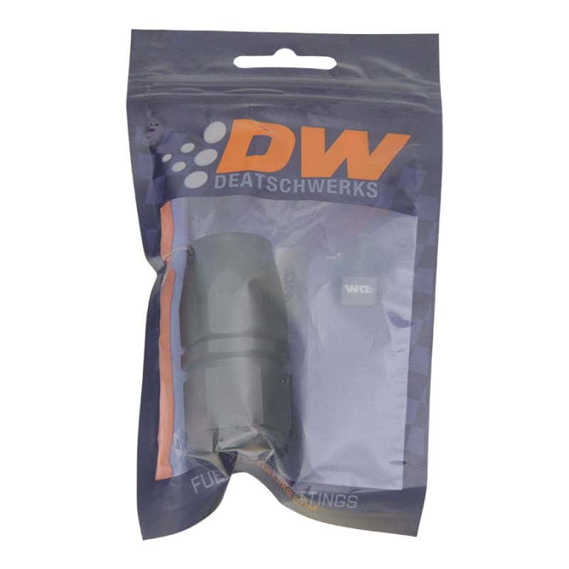 DeatschWerks — DeatschWerks 10AN Female Swivel Straight Hose End CPE - Anodized Matte Black
Lines & Fittings - view 2