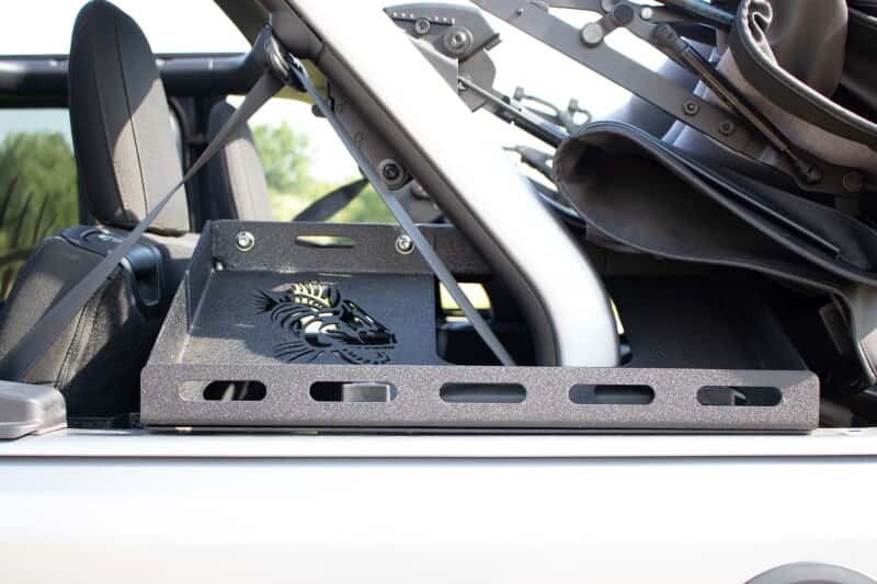 Fishbone Offroad — Fishbone Offroad 2018+ Jeep Wrangler JL Tub Rail Tie Downs Steel Powdercoat - view 14