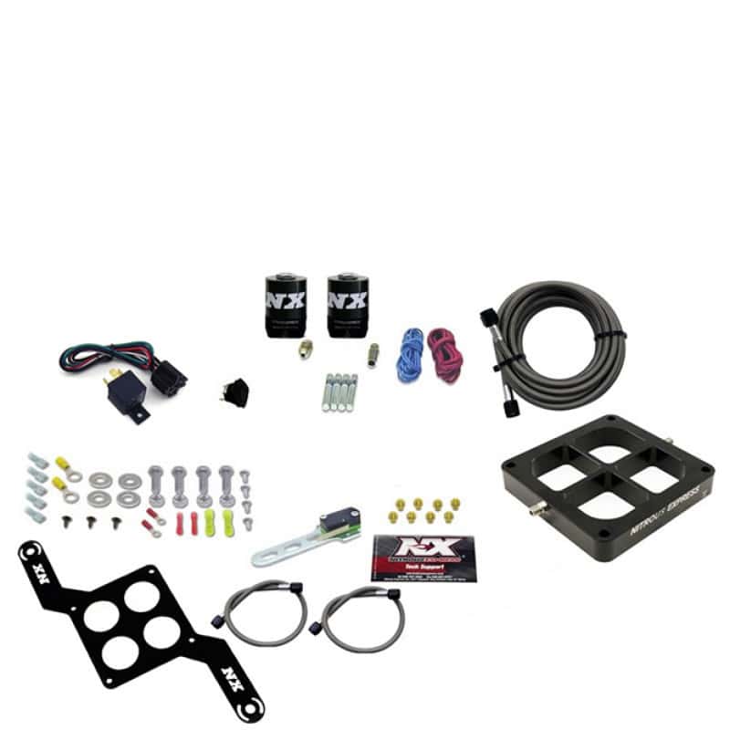 Nitrous Express — Nitrous Express Dominator Single Entry Billet Crossbar Pro-Power Nitrous Kit (100-500HP) w/o Bottle
Injection System Kit
N2OSys - view 2
