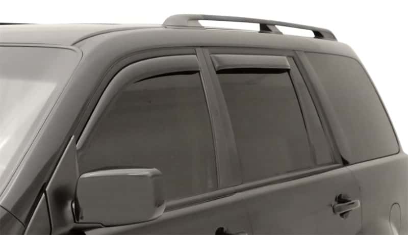 AVS — AVS 03-08 Honda Pilot Ventvisor In-Channel Front & Rear Window Deflectors 4pc - Smoke
IN-CHANNEL VENTVISOR
Side Window Vent - view 3