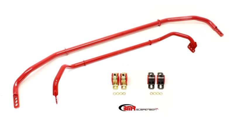 BMR Suspension — BMR 2012 5th Gen Camaro Front & Rear Sway Bar Kit w/ Bushings - Red
Sway Bar Kit - view 1