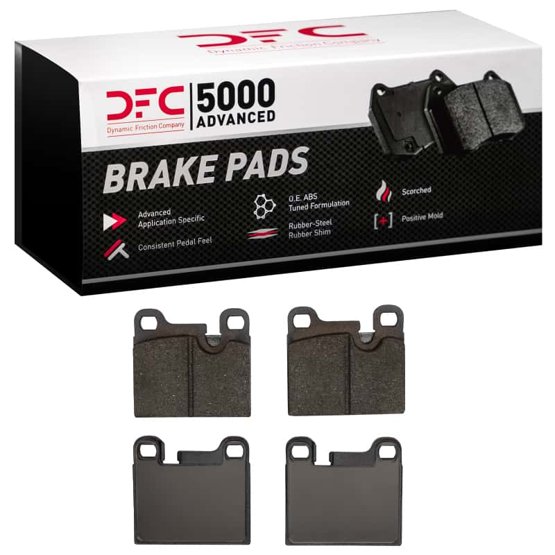 DFC — DFC 78-89 BMW 733I Rear 5000 Advanced Low Metallic Brake Pads
DFC Brake Pad Set - view 1