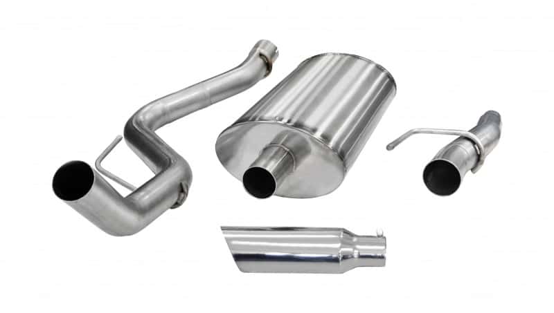 CORSA Performance — Corsa 2011-2014 Ford F-150 5.0L V8 Polished Sport Cat-Back Exhaust
Exhaust - view 1