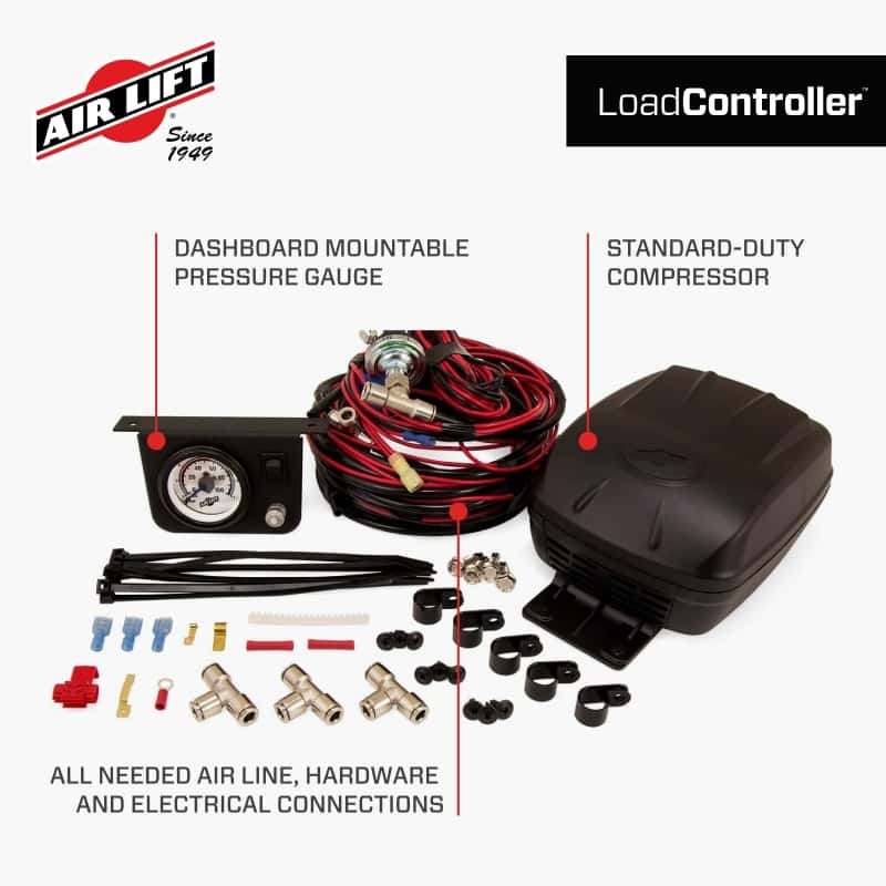 Air Lift — Air Lift Load Controller Ii - Single Gauge w/ Lps 5 PSI Min.
On-board Air Kit - view 12