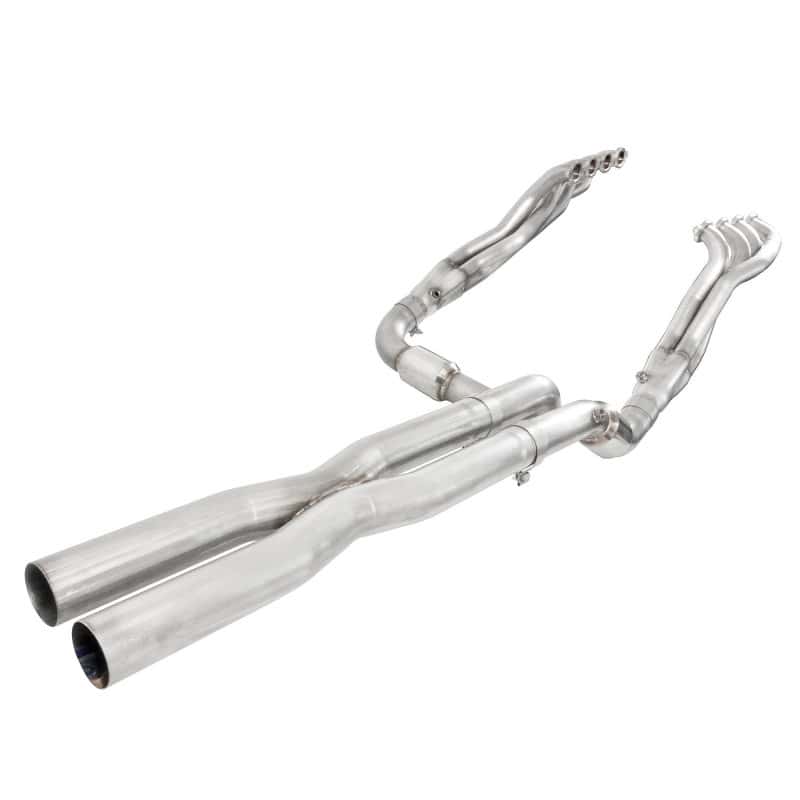 Stainless Works — Stainless Works 2007-13 Chevy Silverado/GMC Sierra Headers 1-7/8in Primaries High-Flow Cats X-Pipe
Exhaust System - view 7
