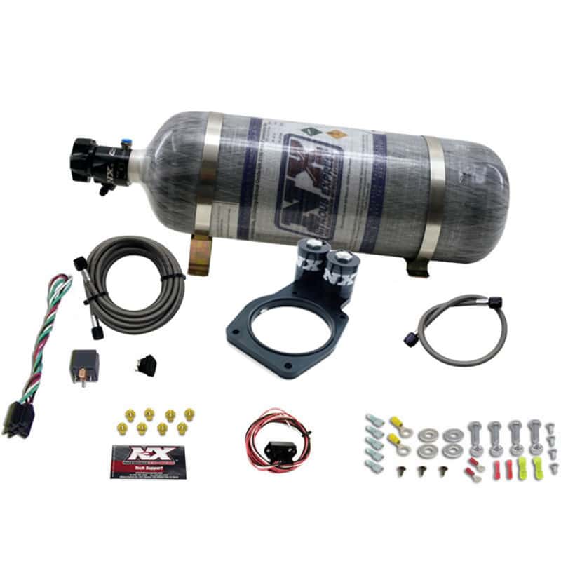 Nitrous Express — Nitrous Express 10-15 Chevrolet Camaro Nitrous Plate Kit (50-150HP) w/12lb Bottle
Injection System Kit
N2OSys - view 4