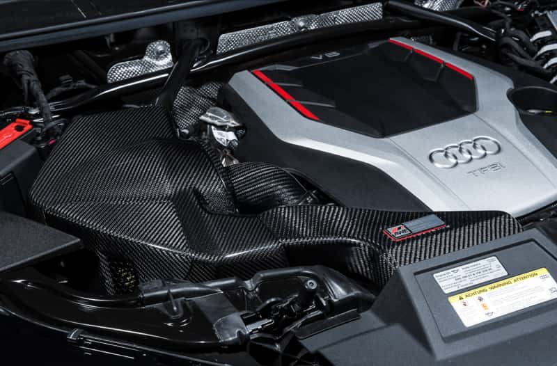 AWE Tuning — AWE Tuning Audi B9 SQ5 3.0T AirGate Carbon Fiber Intake w/ Lid
AirGate™ Intake - view 5