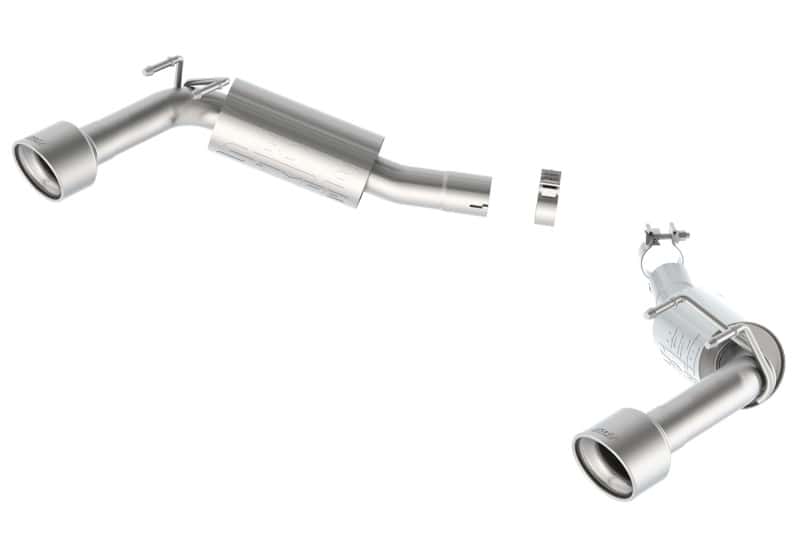 Borla — Borla 14-15 Camaro SS 6.2L V8 RWD Single Split Rr Exit S-Type Exhaust (rear section only)
Axle-Back System
ExhstSysKt - view 3