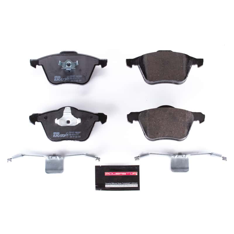 PowerStop — Power Stop 03-14 Volvo XC90 Euro-Stop ECE-R90 Front Brake Pads
EuroStop Brake Pad - view 1