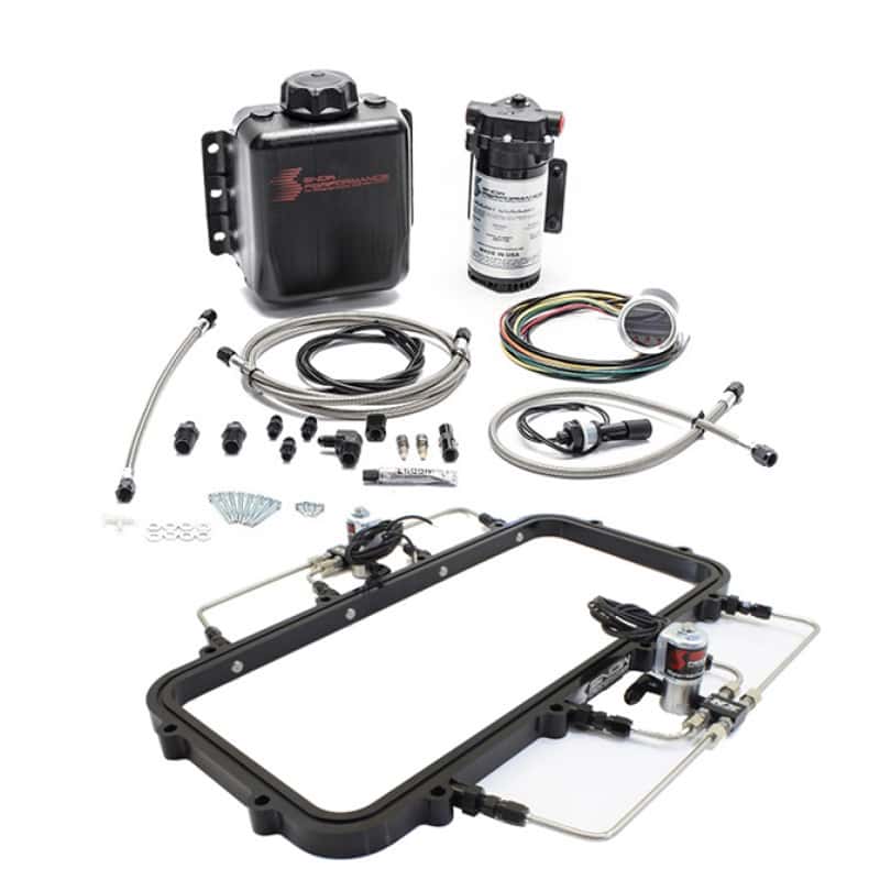 Snow Performance — Snow Performance Holley High Ram Plenum Plate Direct Port Water System w/VC-50 Controller
Water / Meth System - view 1