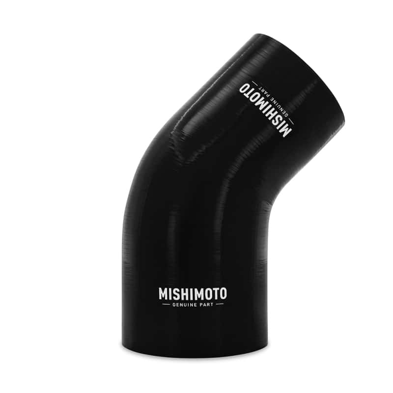 Mishimoto — Mishimoto Silicone Reducer Coupler 45 Degree 3in to 3.75in - Black
Transition Coupler - view 1