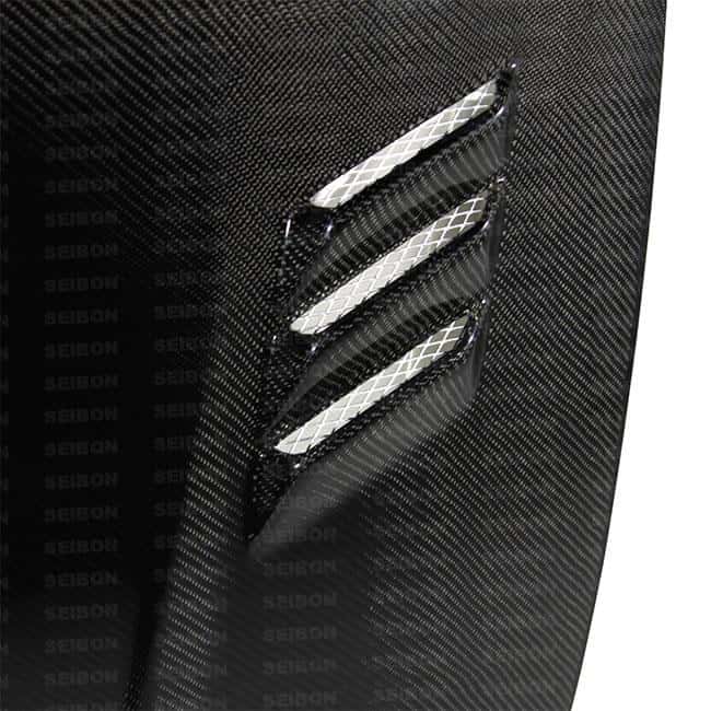Seibon — Seibon 09-12 Nissan 370z/Fairlady Z (Z34) BD-style Carbon Fiber Hood - view 9