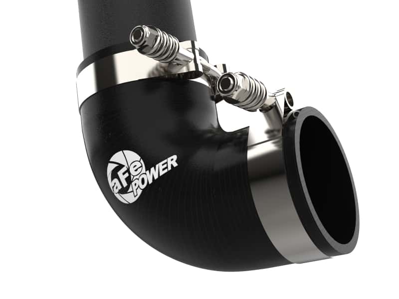 aFe — aFe 23-24 Ford F250/F350 Super Duty V8-6.7L BladeRunner 3 In. Aluminum Cold Charge Pipe- BLK
Cold Charge Pipe - view 5