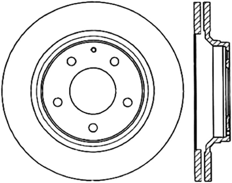 Stoptech — StopTech Slotted & Drilled Sport Brake Rotor
Slot/Drill Rotor - view 1