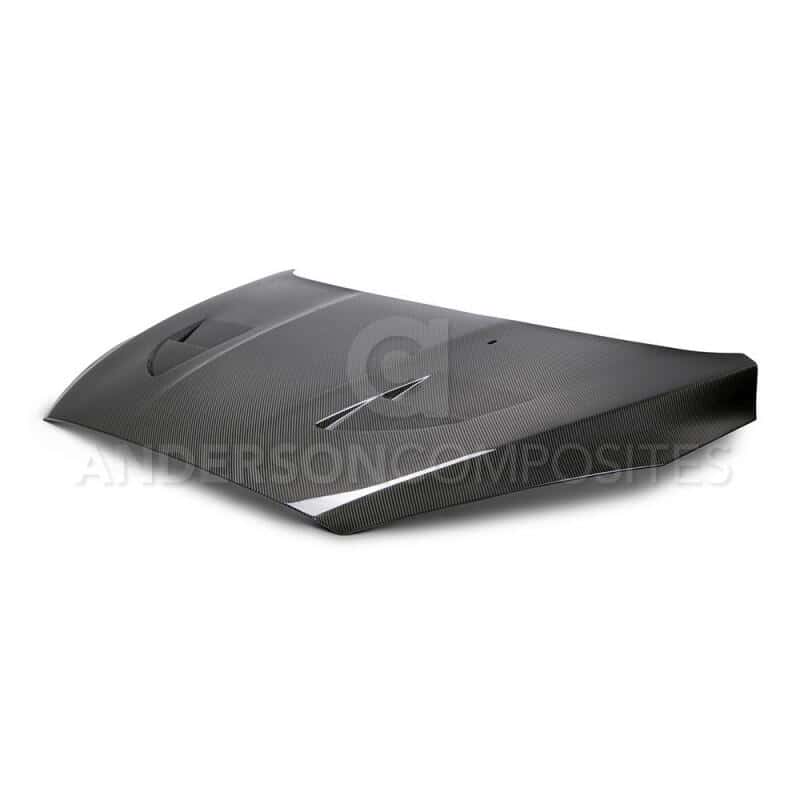 Anderson Composites — Anderson Composites 2015+ Ford Focus RS Type-SA Carbon Fiber Hood - view 3