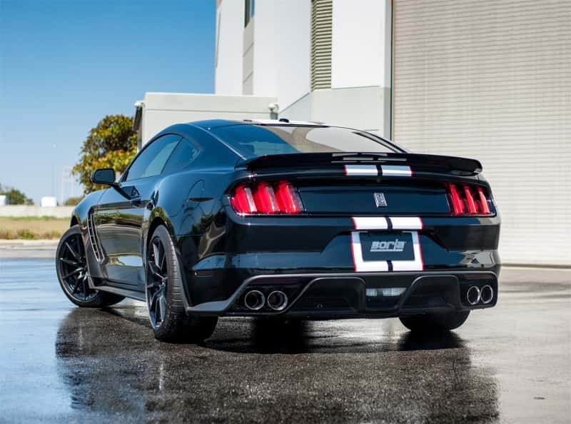 Borla — Borla 15-16 Ford Mustang Shelby GT350 5.2L ATAK Cat Back Exhaust (Uses Factory Valence)
Cat-Back System - view 6