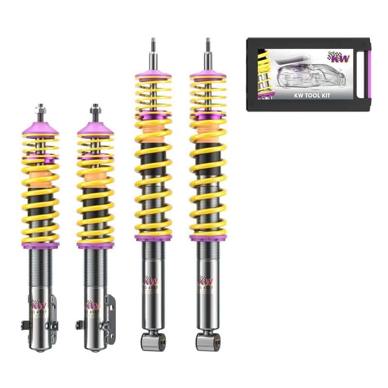 KW — KW Coilover Kit V2 VW Golf III / Jetta III (1HXO); all incl. Cabrio (-02); 2WD; all engines
Coilover Kit - view 3