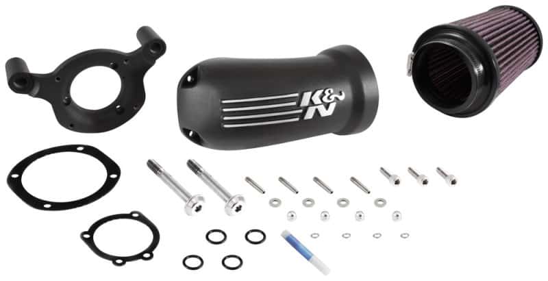 K&N Engineering — K&N 01-17 Harley-Davidson Softail / Dyna FI Performance Air Intake System
Performance Air Inta
Air Intake System - view 4