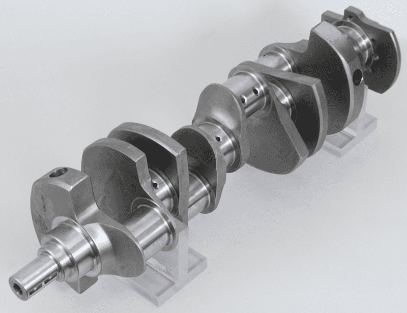 Eagle — Eagle Chevrolet 350 2 Pc 3.480in Stroke IMCA Legal Cast Crankshaft
Cast Crank - view 2