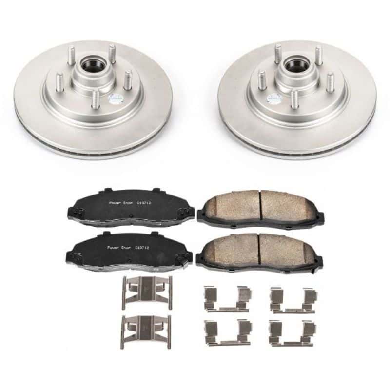 PowerStop — Power Stop 00-03 Ford F-150 Front Z17 Evolution Geomet Coated Brake Kit - view 1