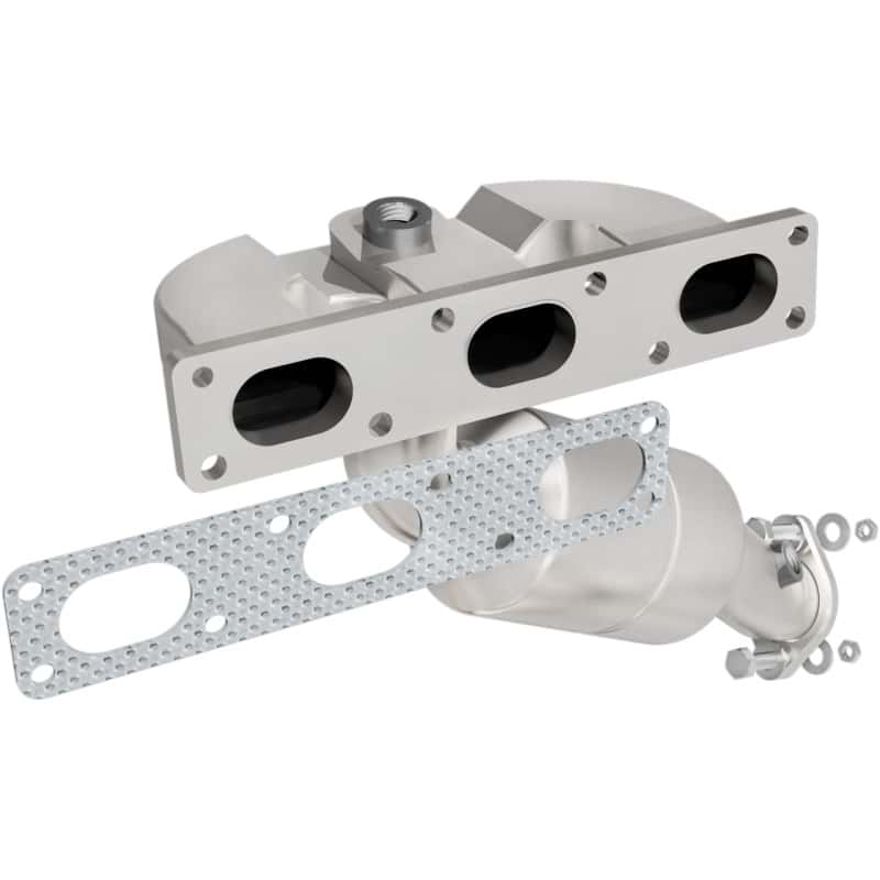 Magnaflow — MagnaFlow Conv DF BMW 01-05 325 2.5L / 01-05 330 3.0L / 01-02 Z3 2.5L/3.0L California - Rear
California - view 2